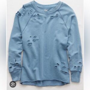American Eagle Distressed Sweatshirt